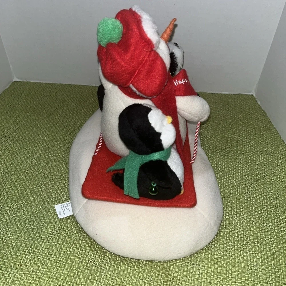 HALLMARK 2007‎ JINGLE PALS SNOW WHAT FUN SLEDDERS SNOWMEN ANIMATED WATCH VIDEO!
